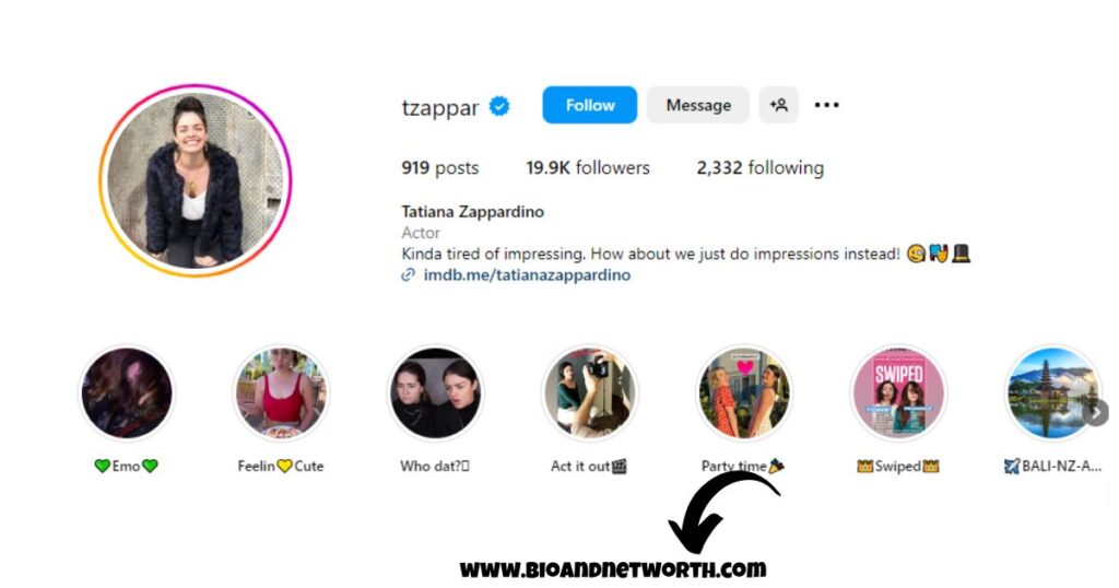 Tatiana Zappardino Instagram